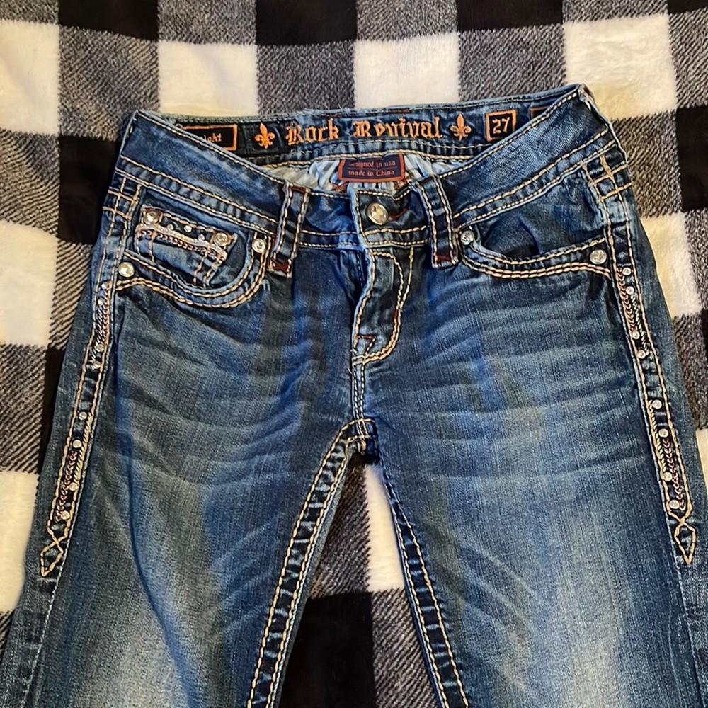 Rock Revival Straight Cut Jeans